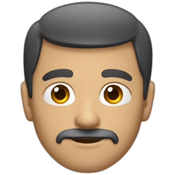 Hombre echado en mecedora emoji