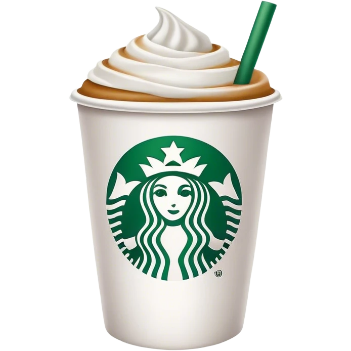 starbucks coffee cup emoji