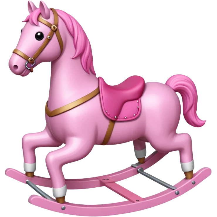 pink Rocking Horse emoji