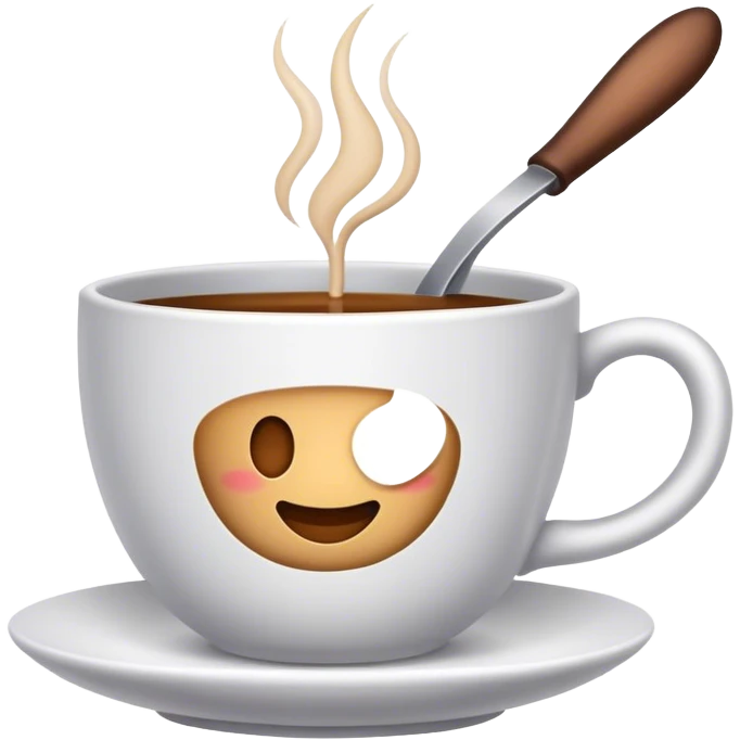 TEA CHAI CUTTING CUP EMOGI emoji