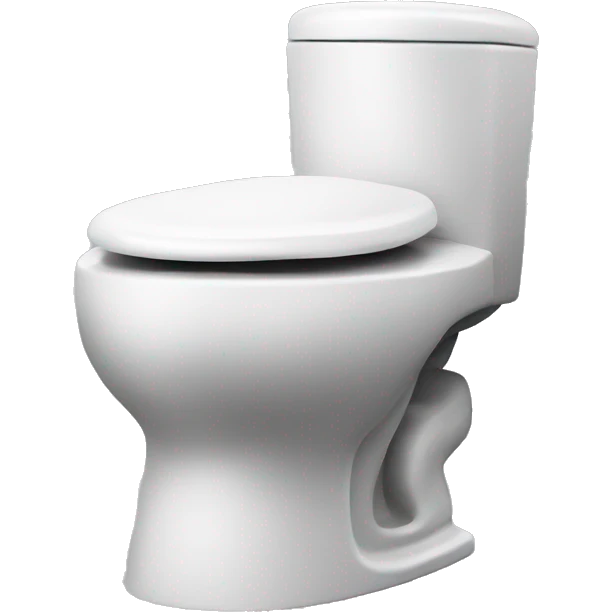 Toilet race car emoji