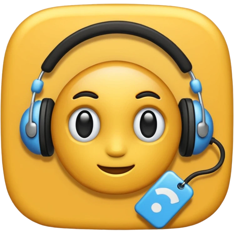 Un 😉 con audios puestos solo uno emoji
