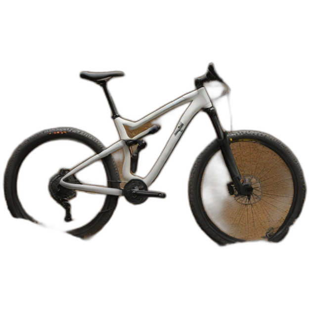 mtb bicycle in dirt emoji