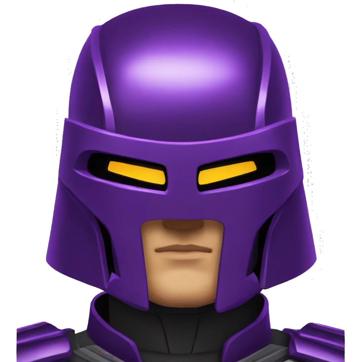 Magneto helmet emoji