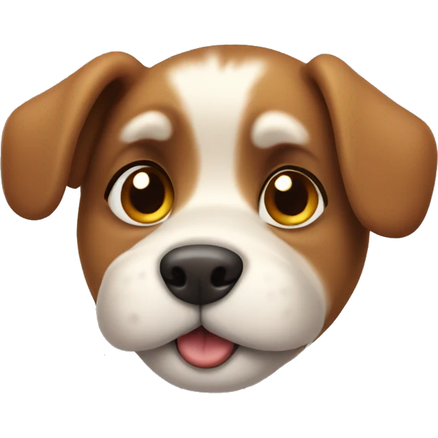 Cute dog emoji