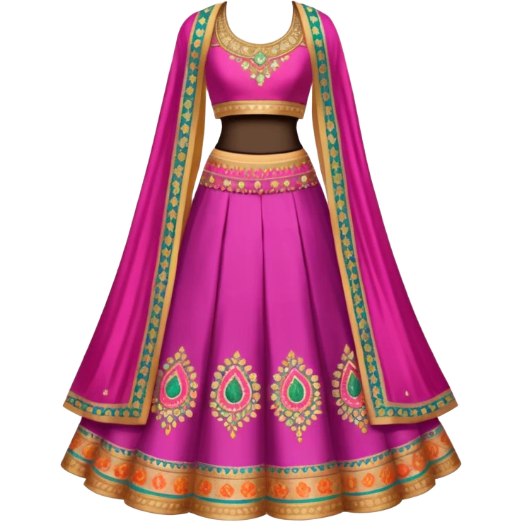 indian lehenga emoji