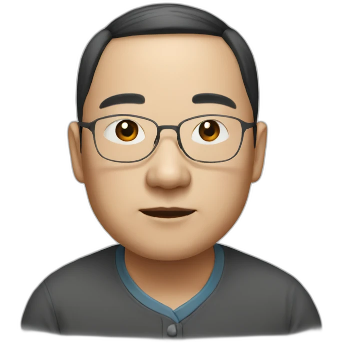 Portrait of a Chinese resident emoji