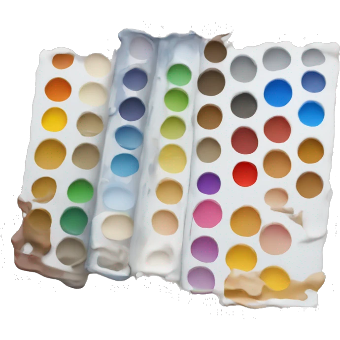 paint palette emoji