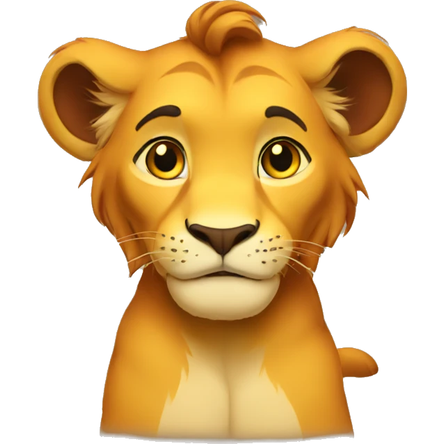 Simba emoji