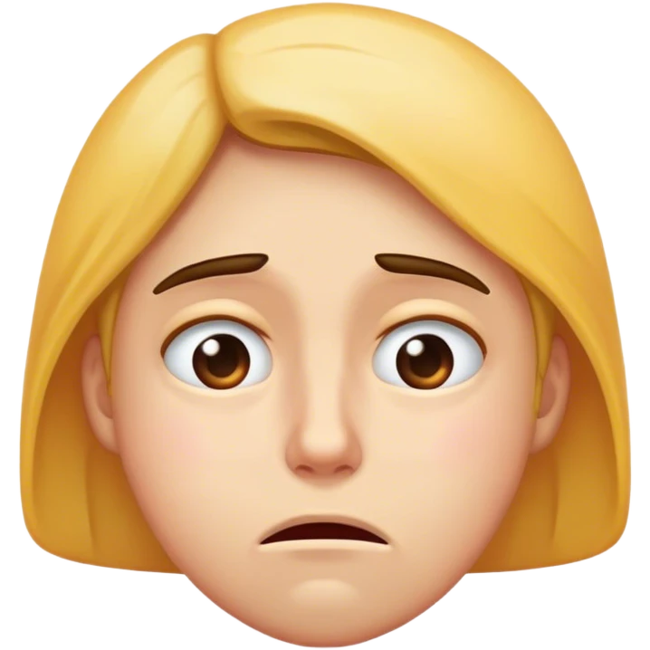 Tired of working emoji