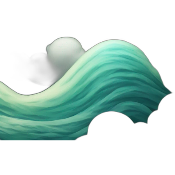mountain-pine-waves-clouds-sun-moon emoji