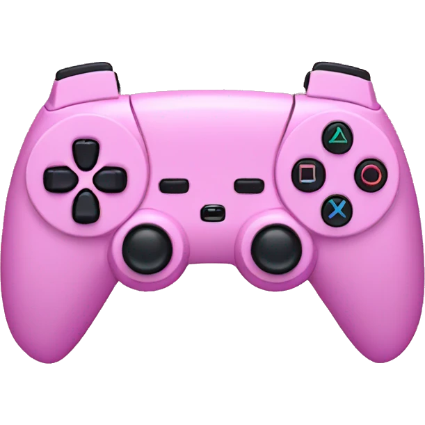 Pink ps5 controller emoji