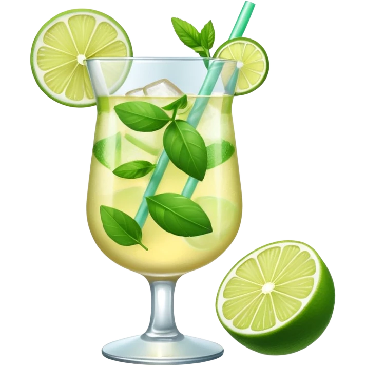 please only the drink - a hugo. emoji