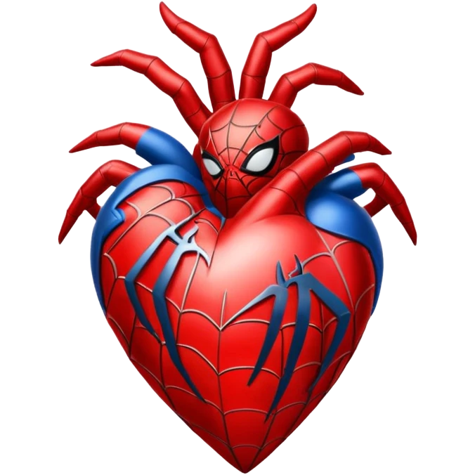 spiderman heart emoji