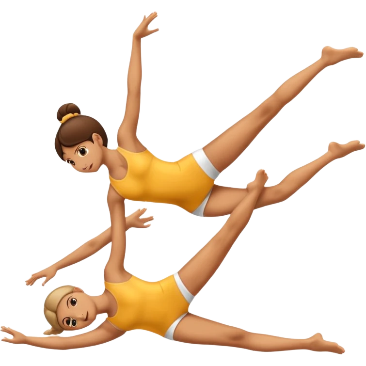 Doing the splits emoji