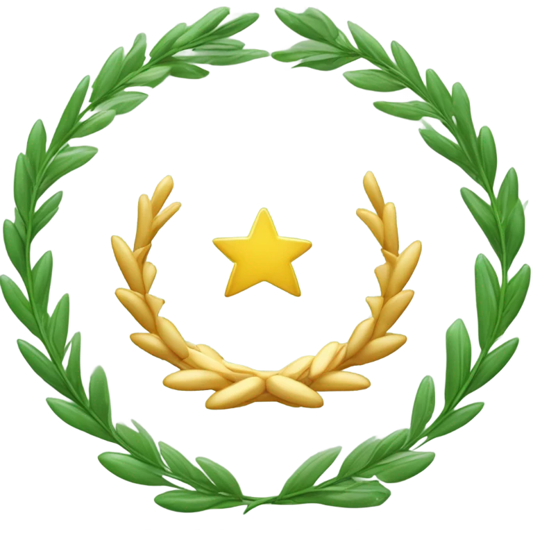 corona de laurel emoji