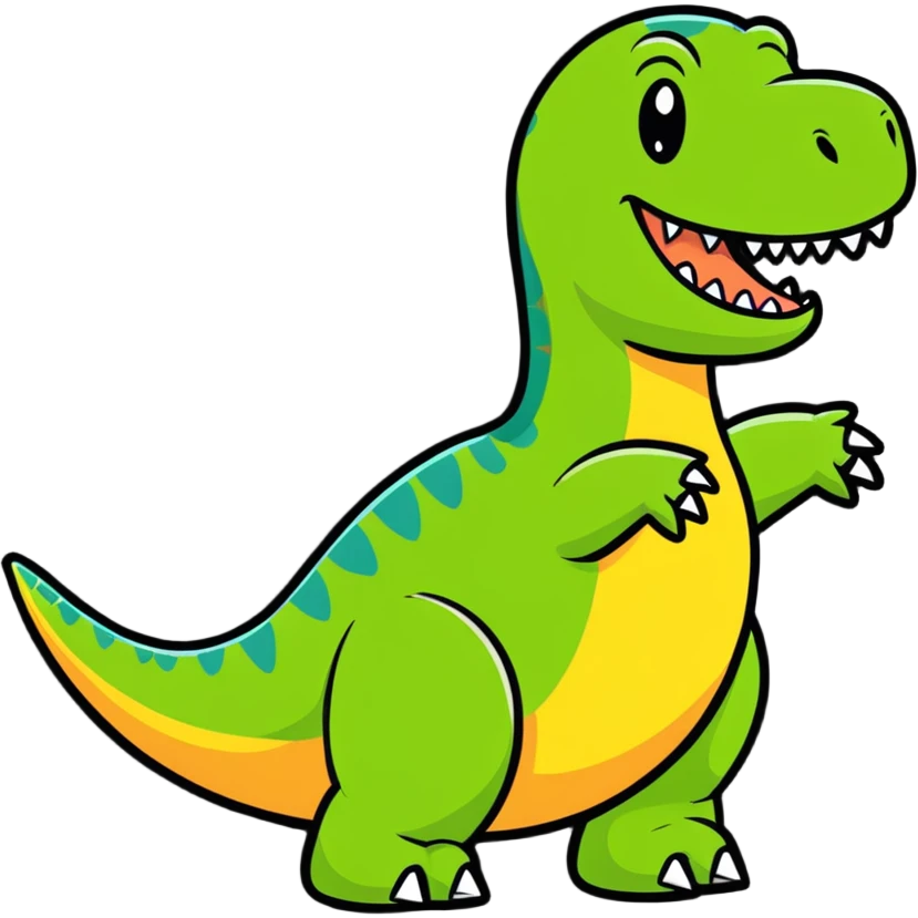 Laughing dinosaur  emoji