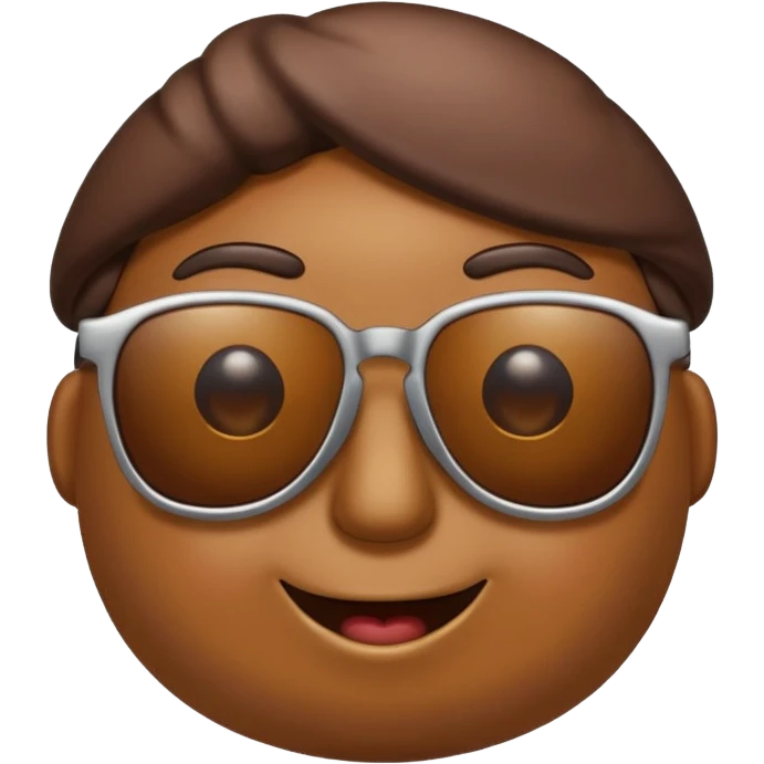 Poop with sunglasses emoji