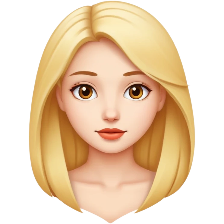 Menina bonita emoji