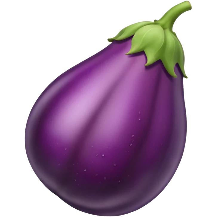 Eggplant with white liquid coming out the top emoji
