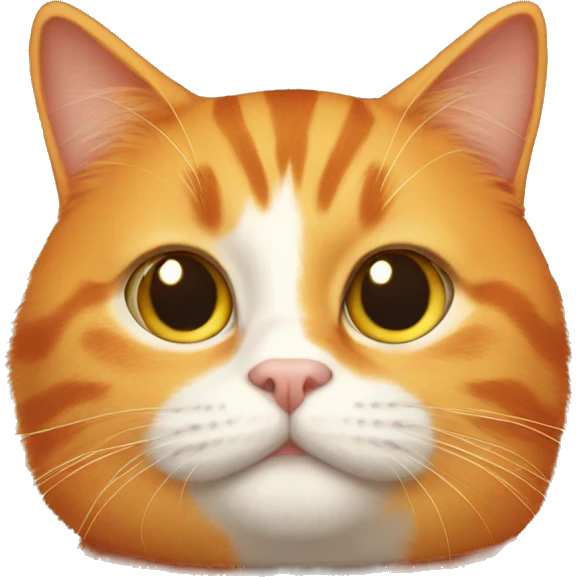 orange cat emoji