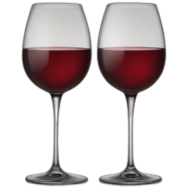 2 wine glasses cheers emoji