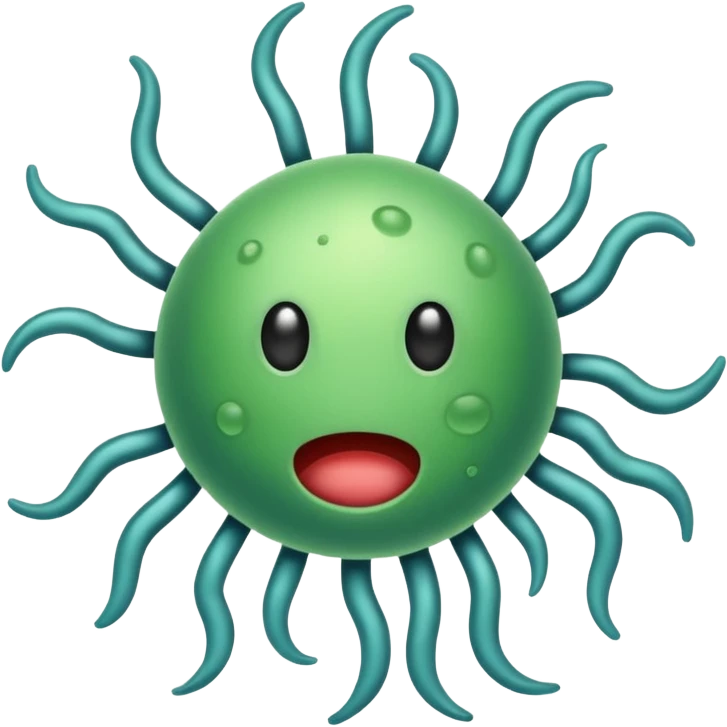 microbe germ icon emoji