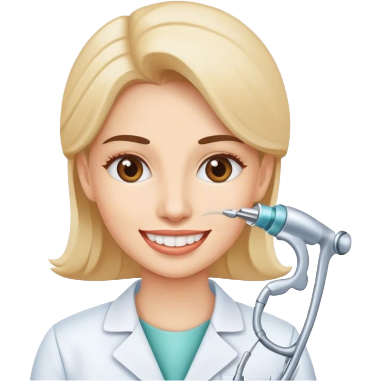 Dental technician woman emoji