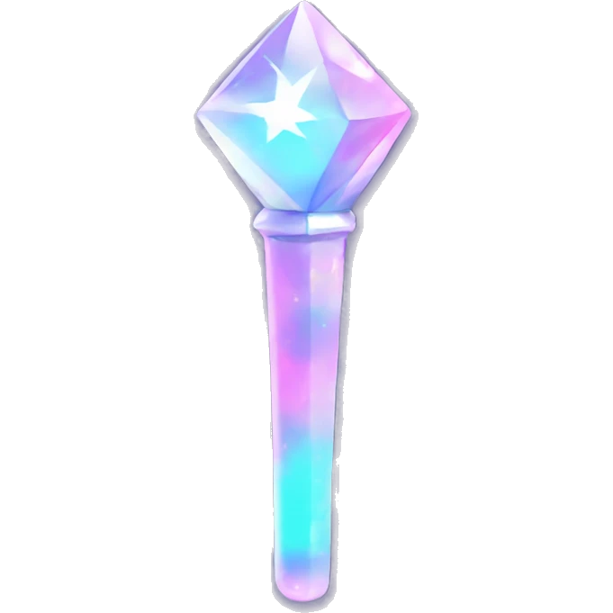 seventeen lightstick with carat emoji