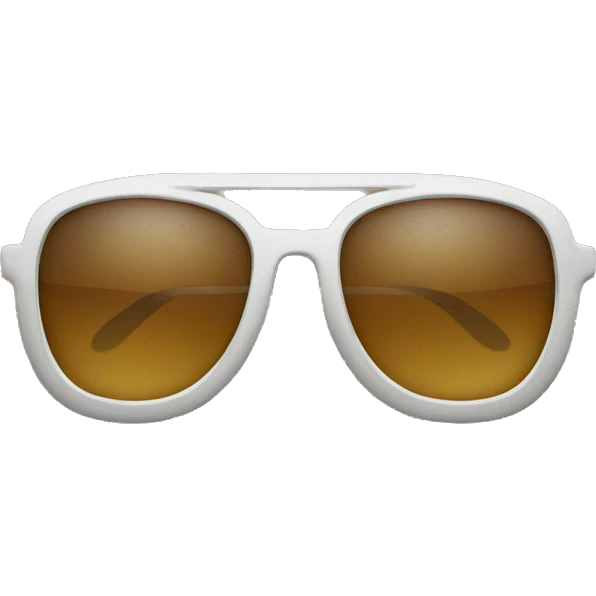 A pair of sunglasses laying flat emoji