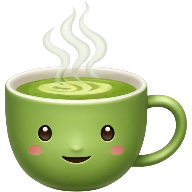 cup of matcha emoji