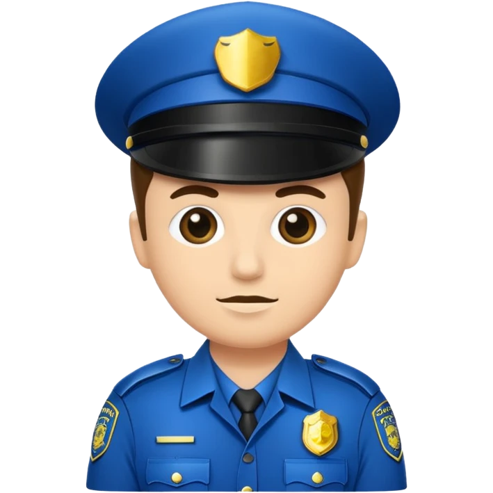 fancy police officer emoji