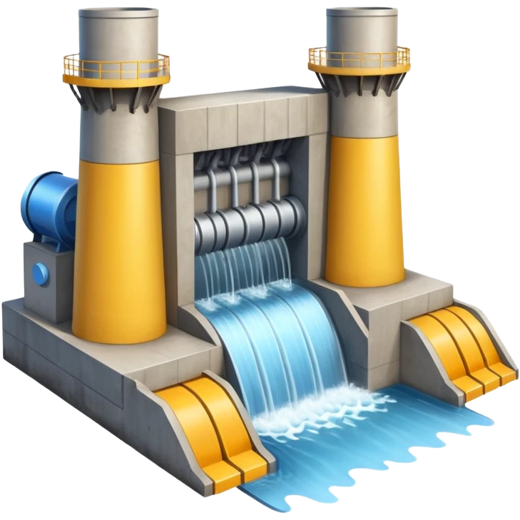 hydroelectric power station emoji