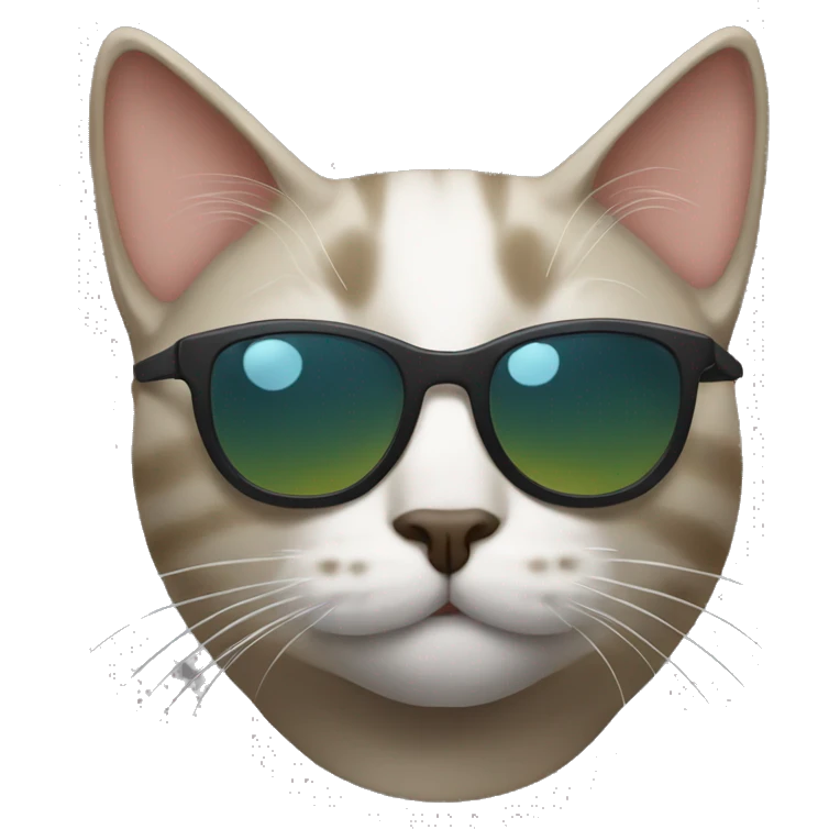 Cat with ssunglasses emoji