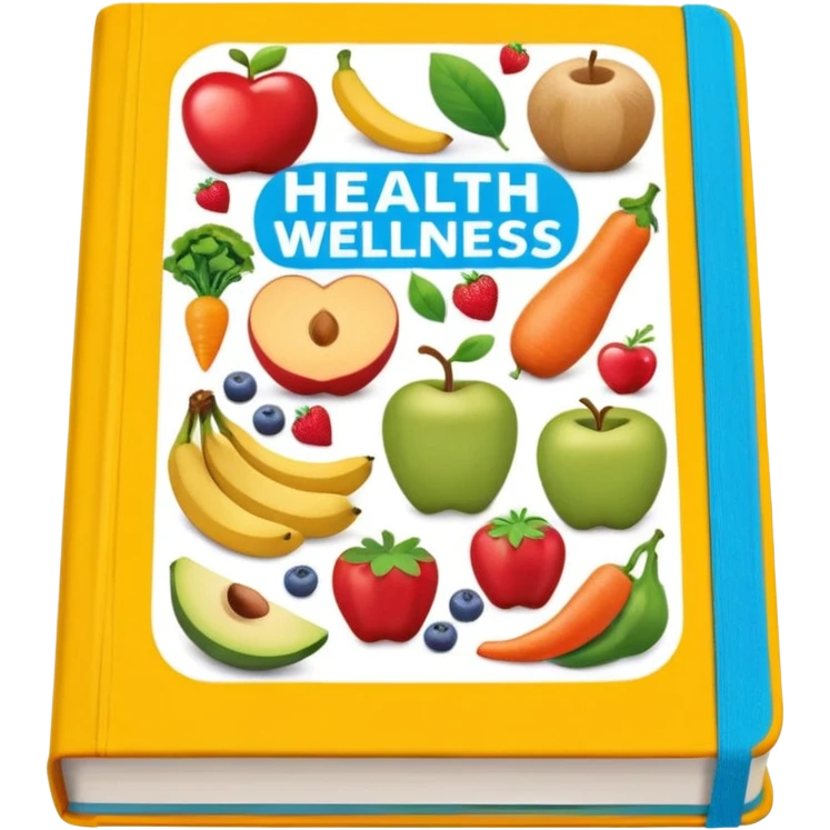 health and wellness book emoji