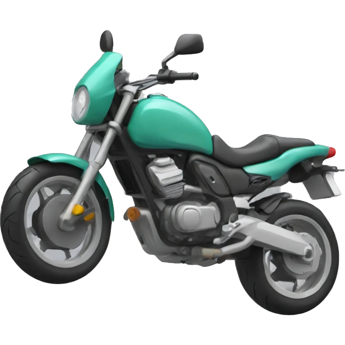 Moto qui fait du weeling emoji