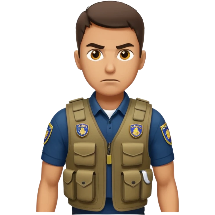 aggressive fbi runner emoji