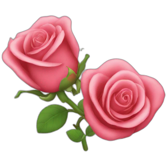 Coeur rose emoji
