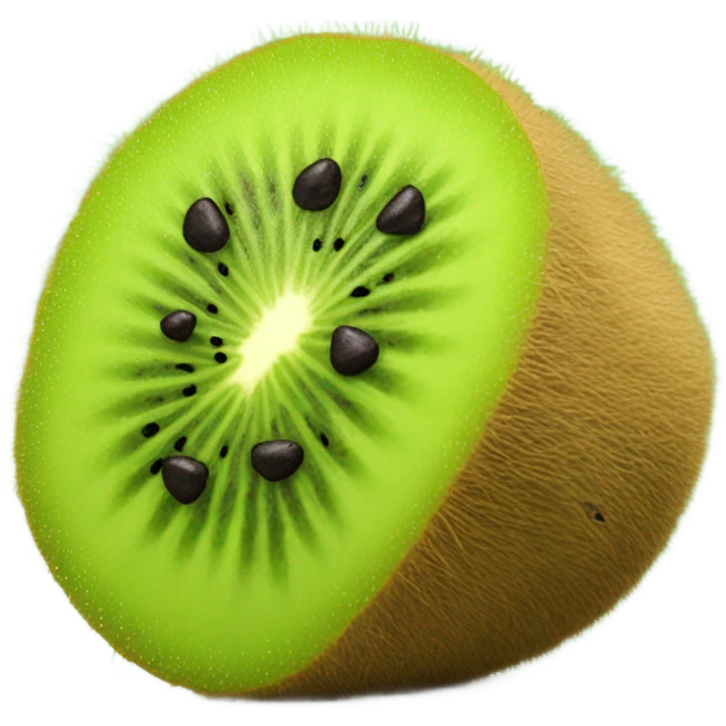 3d kiwi fruit emoji