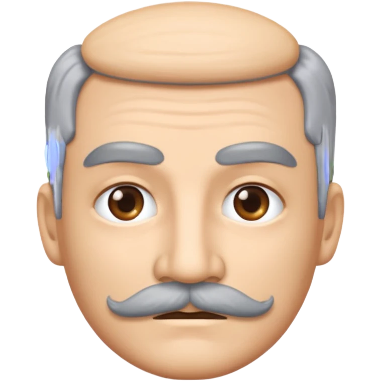 The  🥸 emoji but with gray eyebrows and mustache emoji