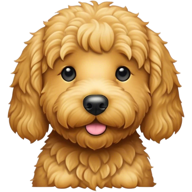 Golden doodle emoji