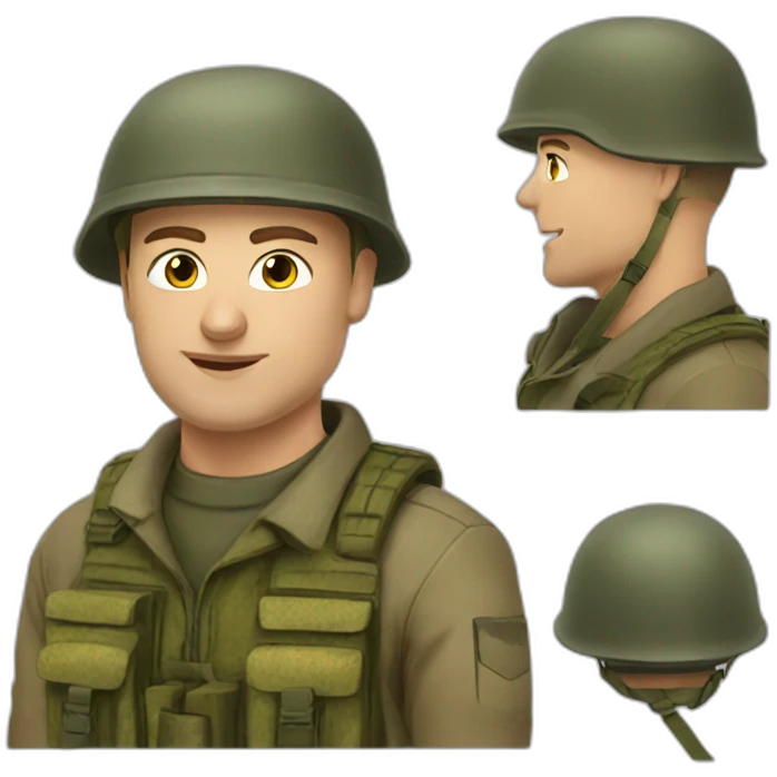 ukraine's soilder emoji