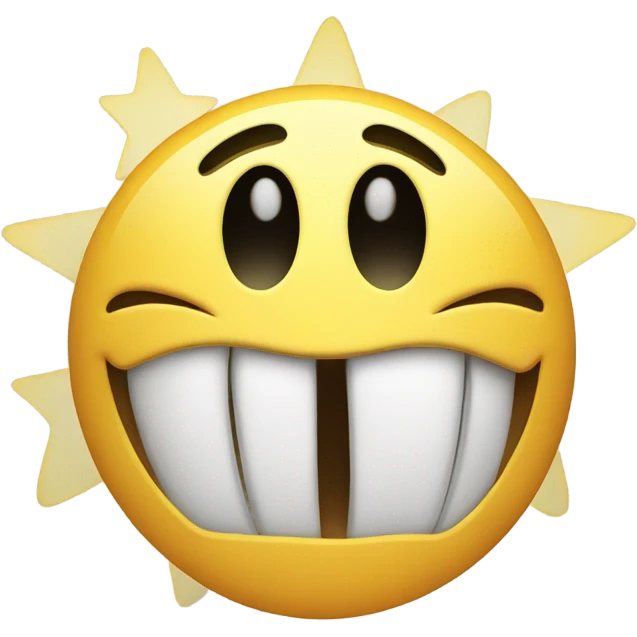 smiley face with stars instead of eyes emoji