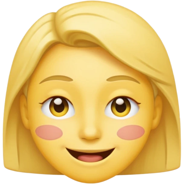 person with a winking face emoji style emoji