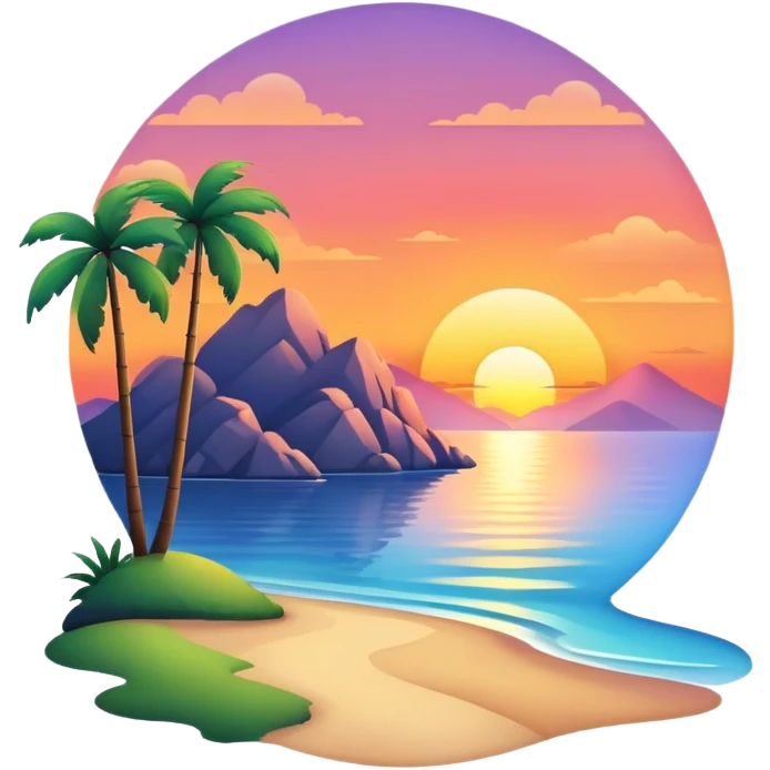 Romantic scenery  emoji