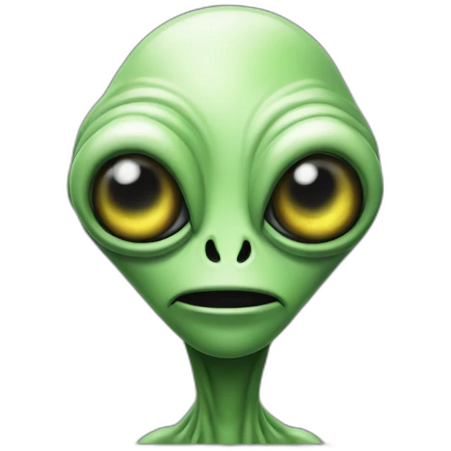 3 eyed alien emoji