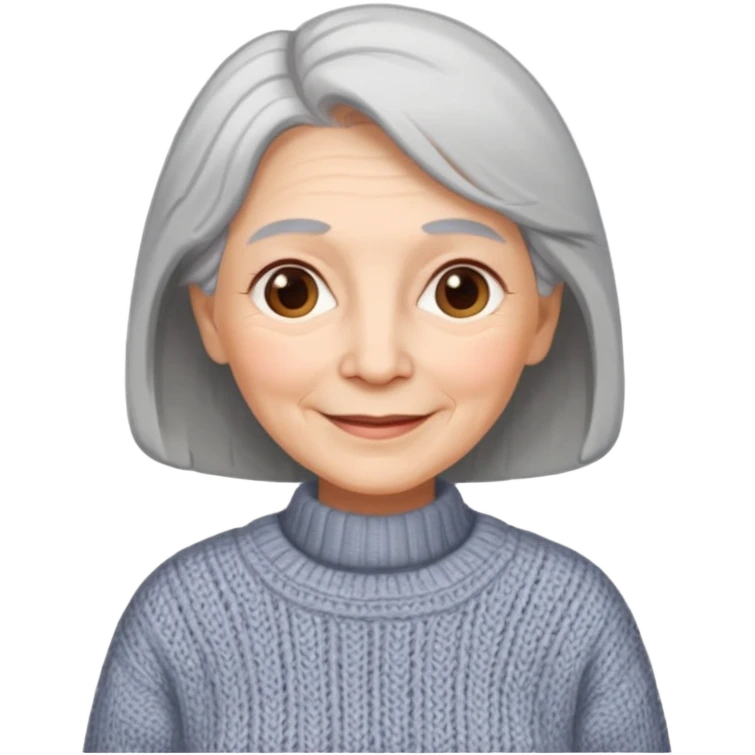The Kind Grandmother in Fairy Tales emoji