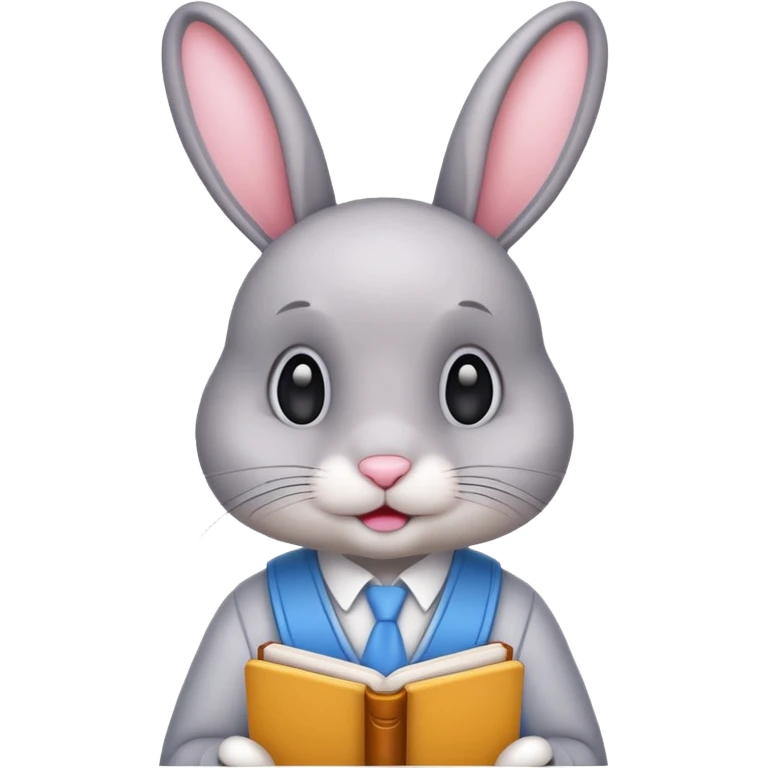 student bunny emoji