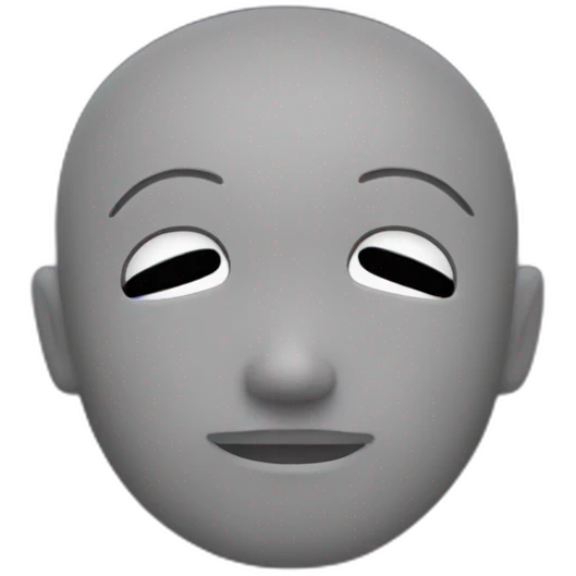 Cœur noir brisé emoji