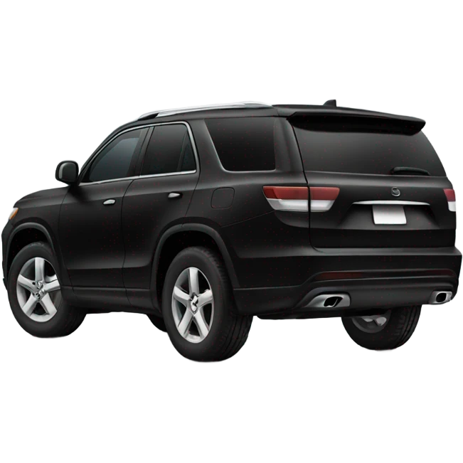 Black RX SUV emoji